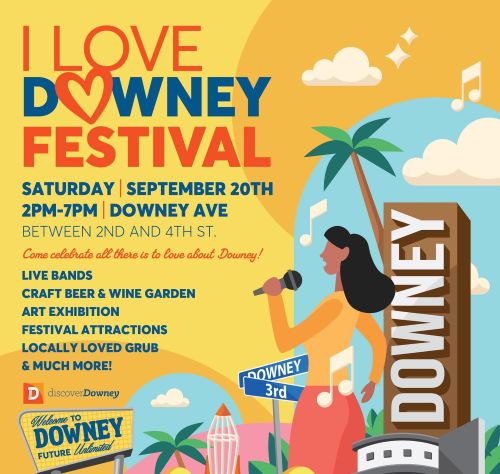 I Love Downey flyer 09-20-25