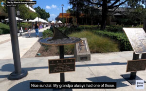 Looking for big wheel at Downey Library